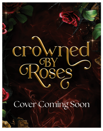 cover of bonded by thorns girl covered in roses looking down
