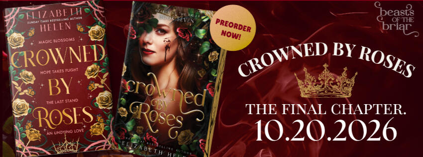 cover of bonded by thorns girl covered in roses looking down