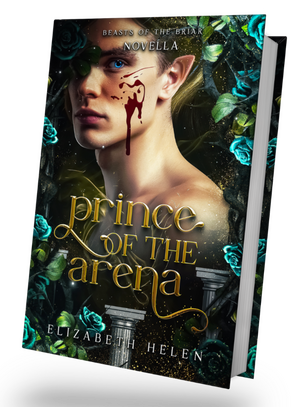 cover of bonded by thorns girl covered in roses looking down